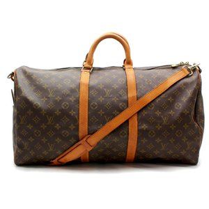 Auth Louis Vuitton Keepall Bandouliere #3052L35